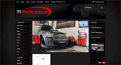 Desktop Screenshot of pj-performance.se